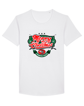Merry christmas Fishing Club White