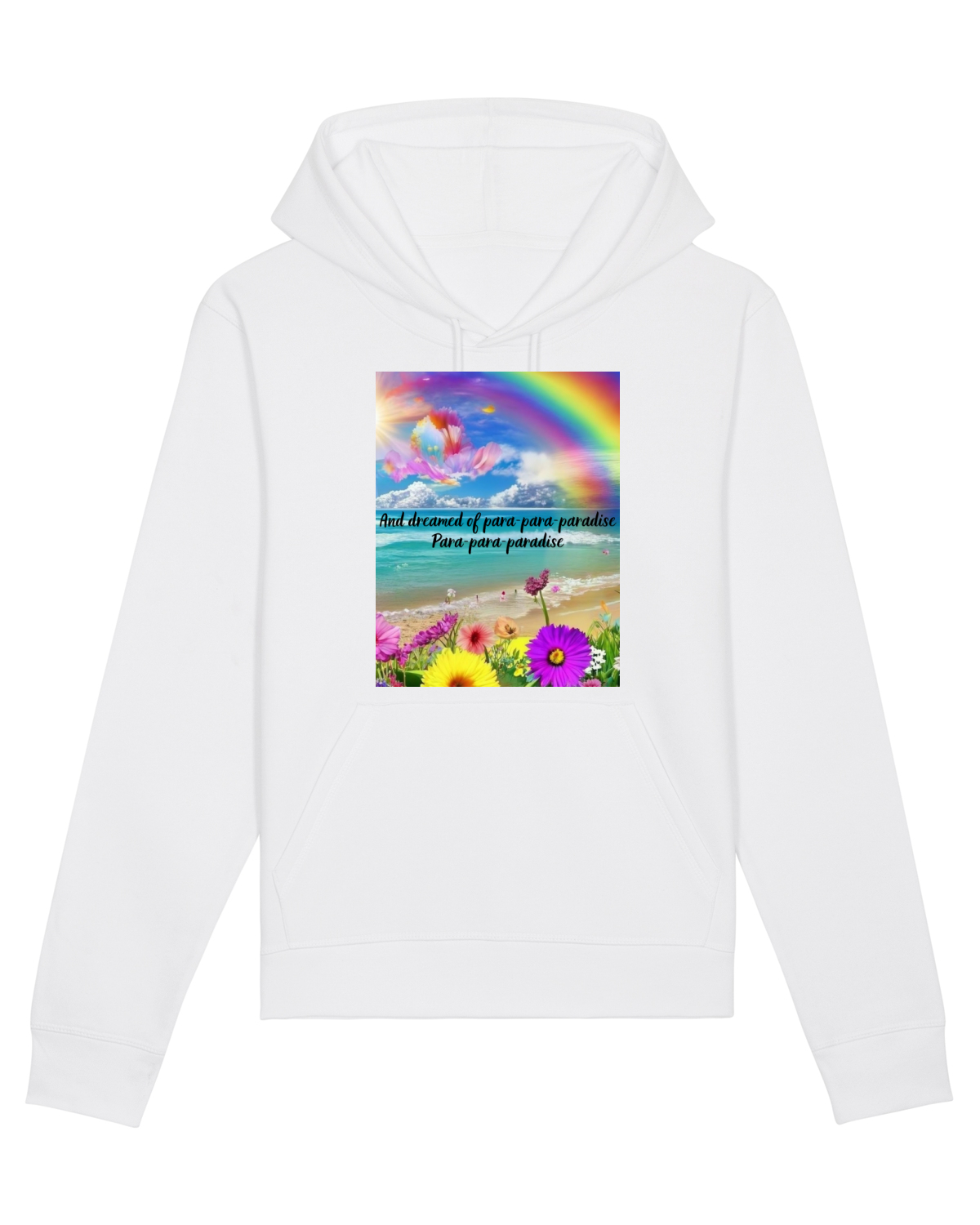 Hanorac Unisex Drummer White