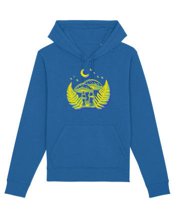 Neon mushrooms Royal Blue