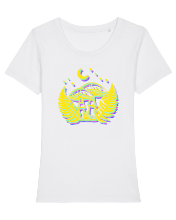 Neon mushrooms White