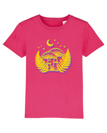 Neon mushrooms Raspberry
