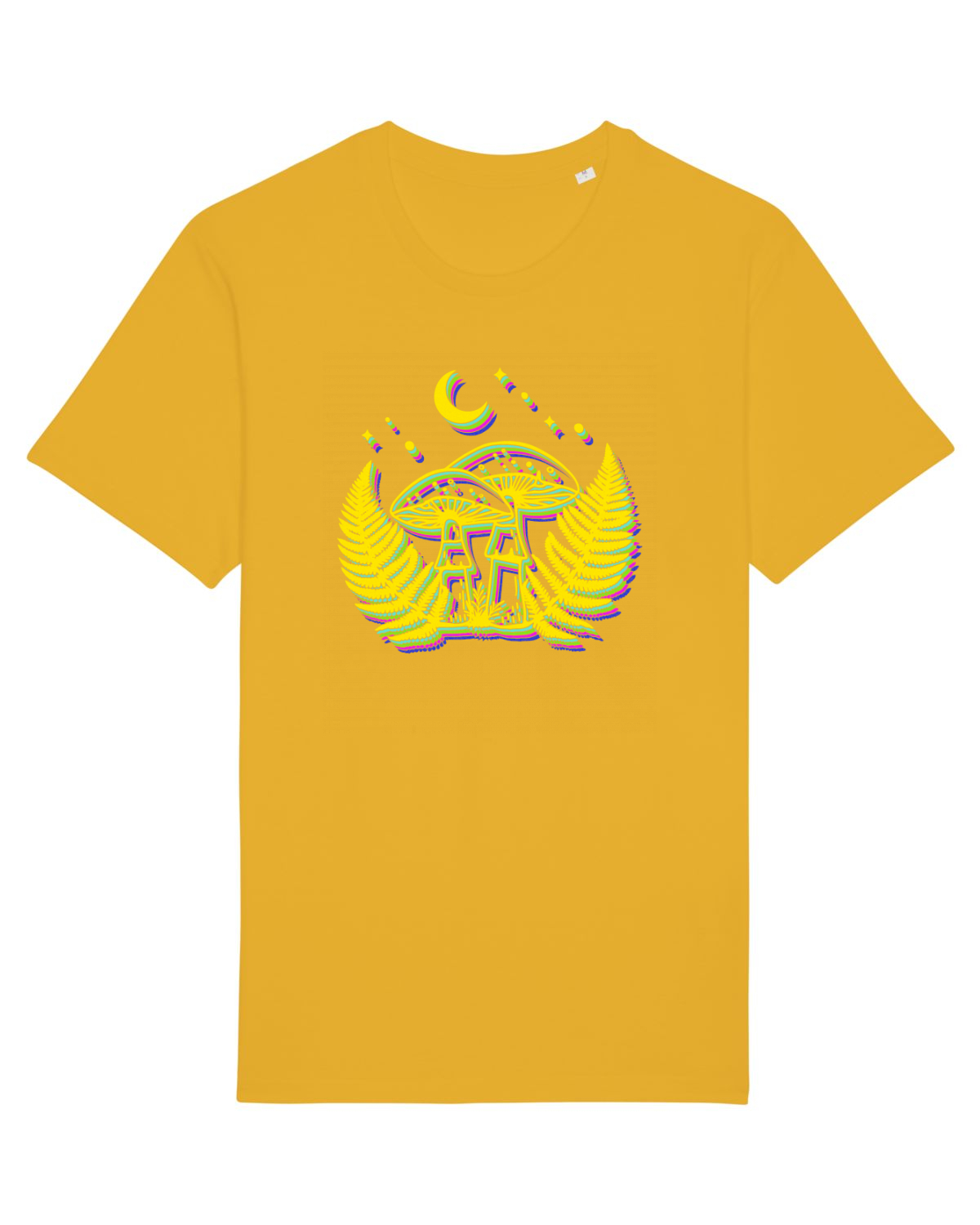 Tricou mânecă scurtă Unisex Rocker Spectra Yellow