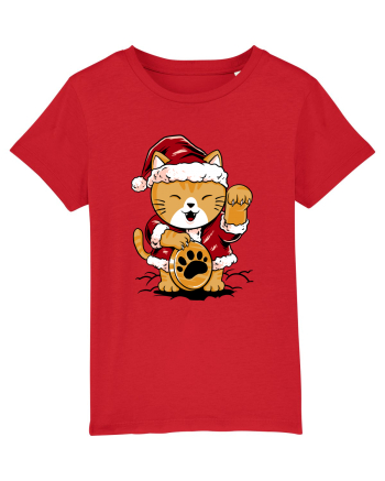 LUCKY MEOW SANTA Red