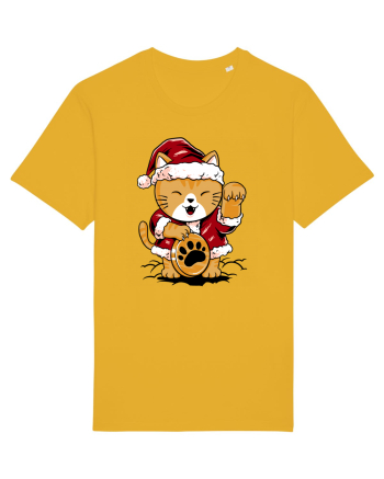 LUCKY MEOW SANTA Spectra Yellow