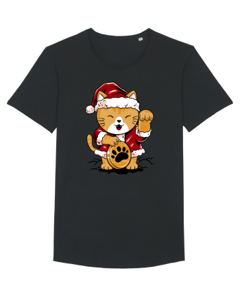 LUCKY MEOW SANTA Black