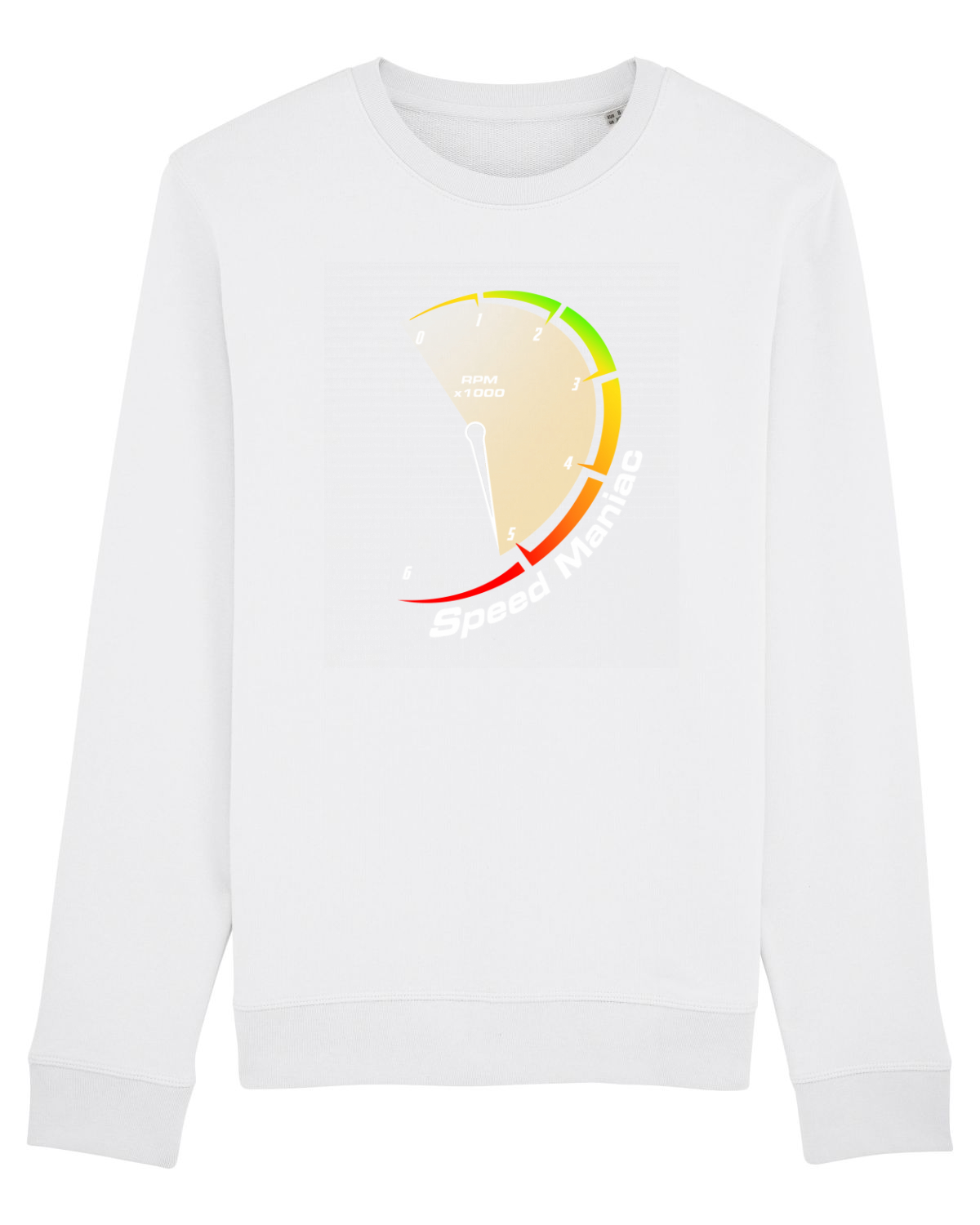 Bluză mânecă lungă Unisex Rise White