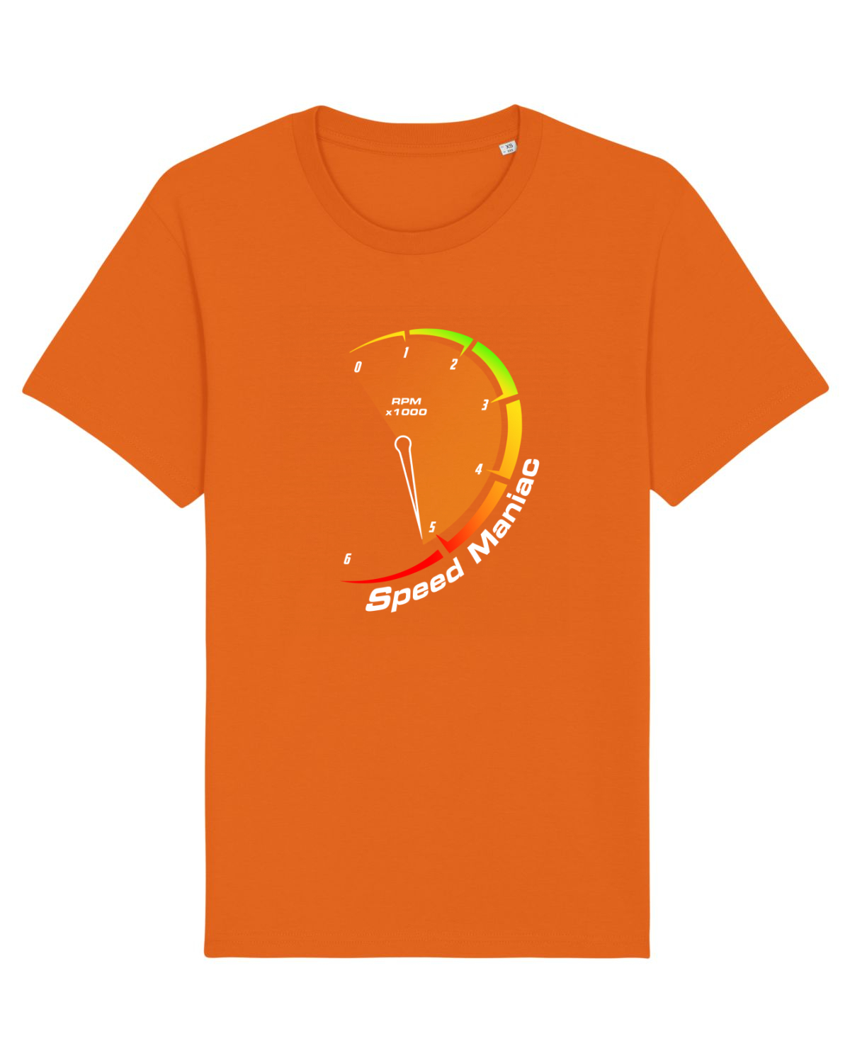 Tricou mânecă scurtă Unisex Rocker Bright Orange