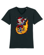 SANTA SKY WALKER Tricou mânecă scurtă guler V Bărbat Presenter