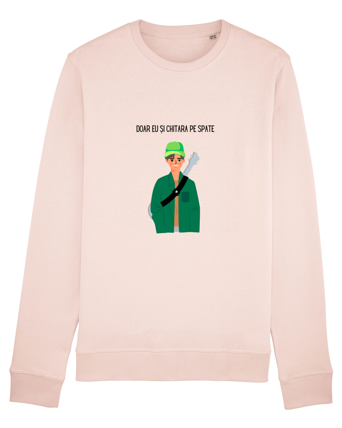 Bluză mânecă lungă Unisex Rise Candy Pink