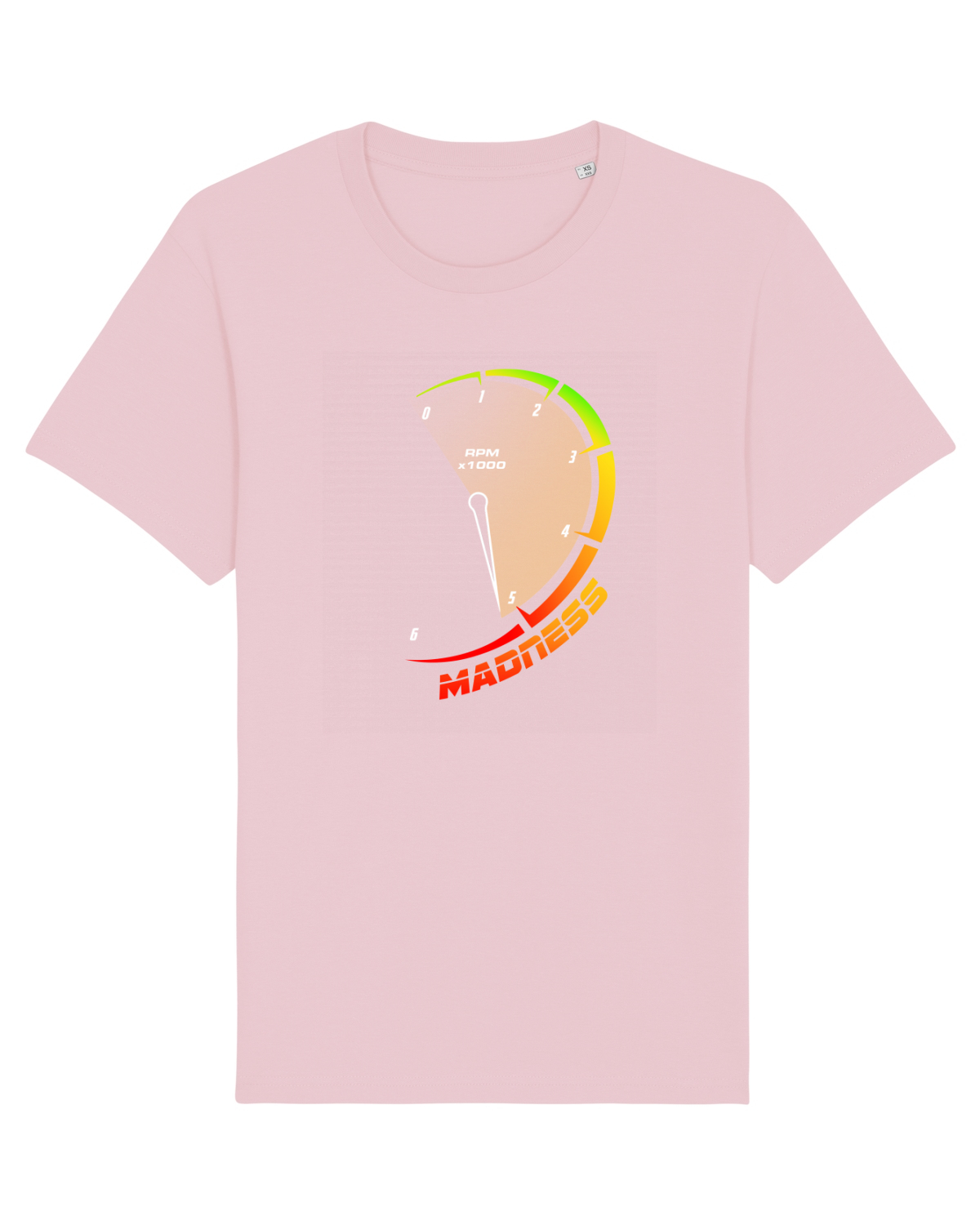 Tricou mânecă scurtă Unisex Rocker Cotton Pink