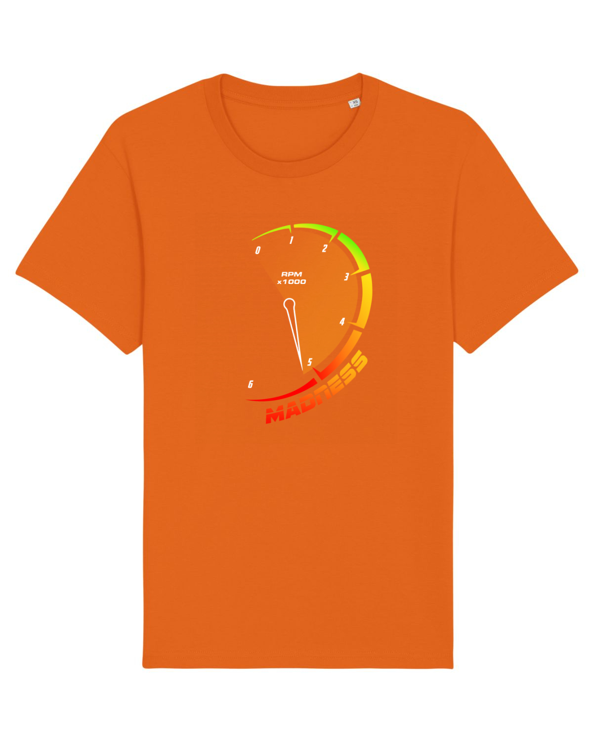 Tricou mânecă scurtă Unisex Rocker Bright Orange