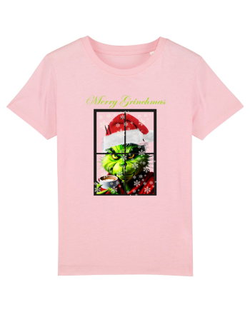 Merry Grinchmas Cotton Pink