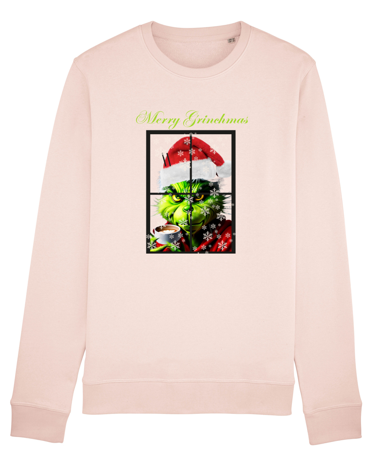 Bluză mânecă lungă Unisex Rise Candy Pink