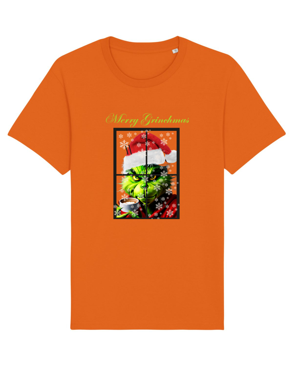 Tricou mânecă scurtă Unisex Rocker Bright Orange