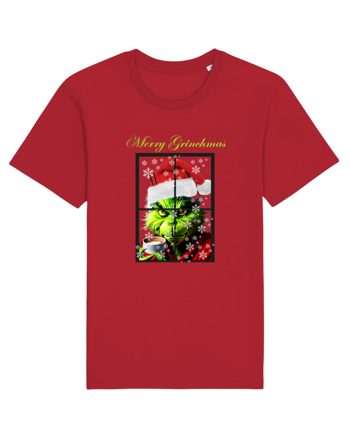 Tricou mânecă scurtă Unisex Rocker Red