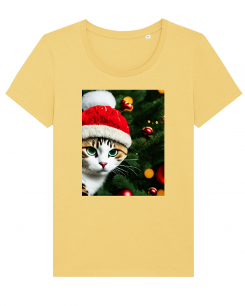Cat in Christmas tree Jojoba