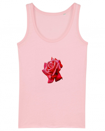 Red rose Cotton Pink