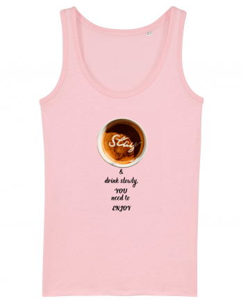 Cup of coffee. Enjoy all the simple thing in Your life.  Cotton Pink