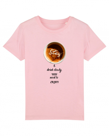 Cup of coffee. Enjoy all the simple thing in Your life.  Cotton Pink