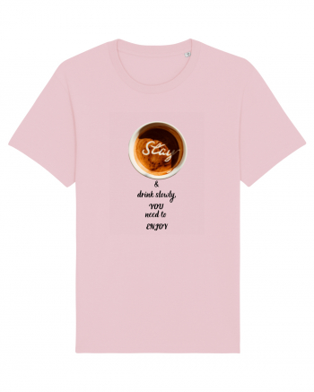 Cup of coffee. Enjoy all the simple thing in Your life.  Cotton Pink