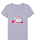 Exista o lume mai buna dar trebuie contruita Tricou mânecă scurtă guler larg fitted Damă Expresser