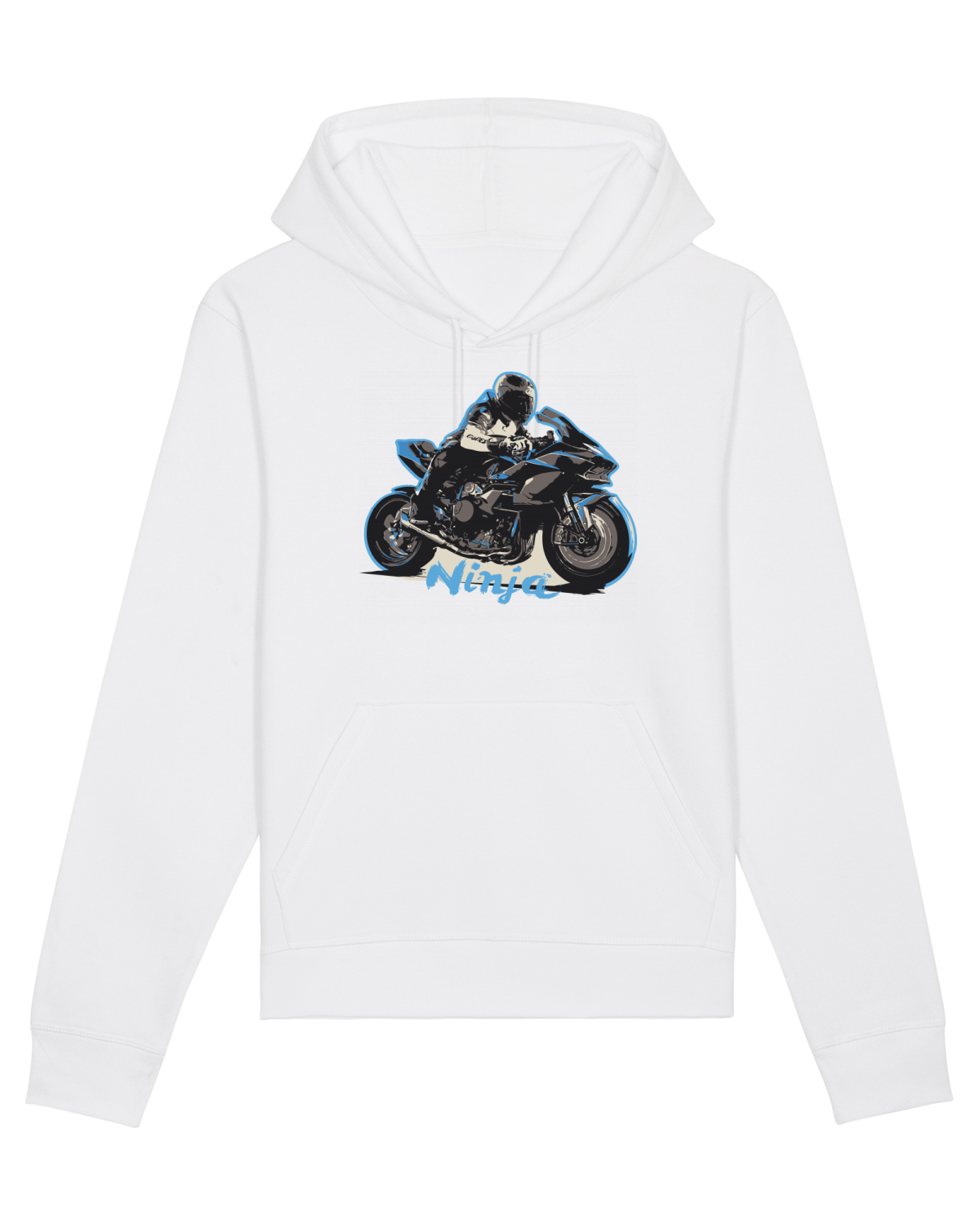 Hanorac Unisex Drummer White