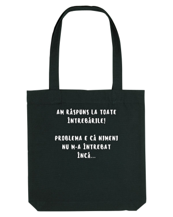 AM RĂSPUNS LA TOATE ÎNTREBĂRILE Black