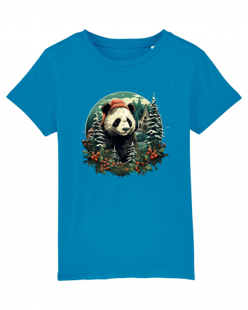 Christmas Panda Azur