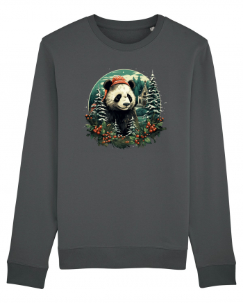 Christmas Panda Anthracite
