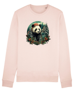 Christmas Panda Bluză mânecă lungă Unisex Rise