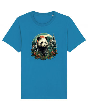 Christmas Panda Azur
