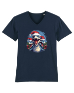 Christmas party Tricou mânecă scurtă guler V Bărbat Presenter