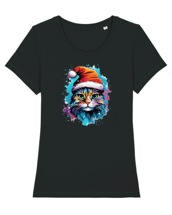 Christmas cat Black