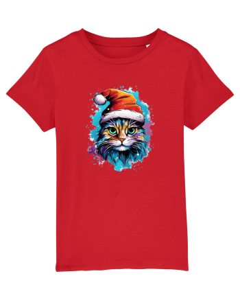 Christmas cat Red