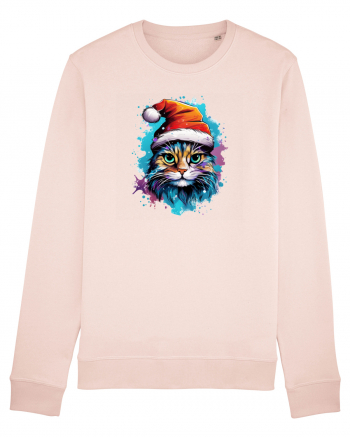 Christmas cat Candy Pink