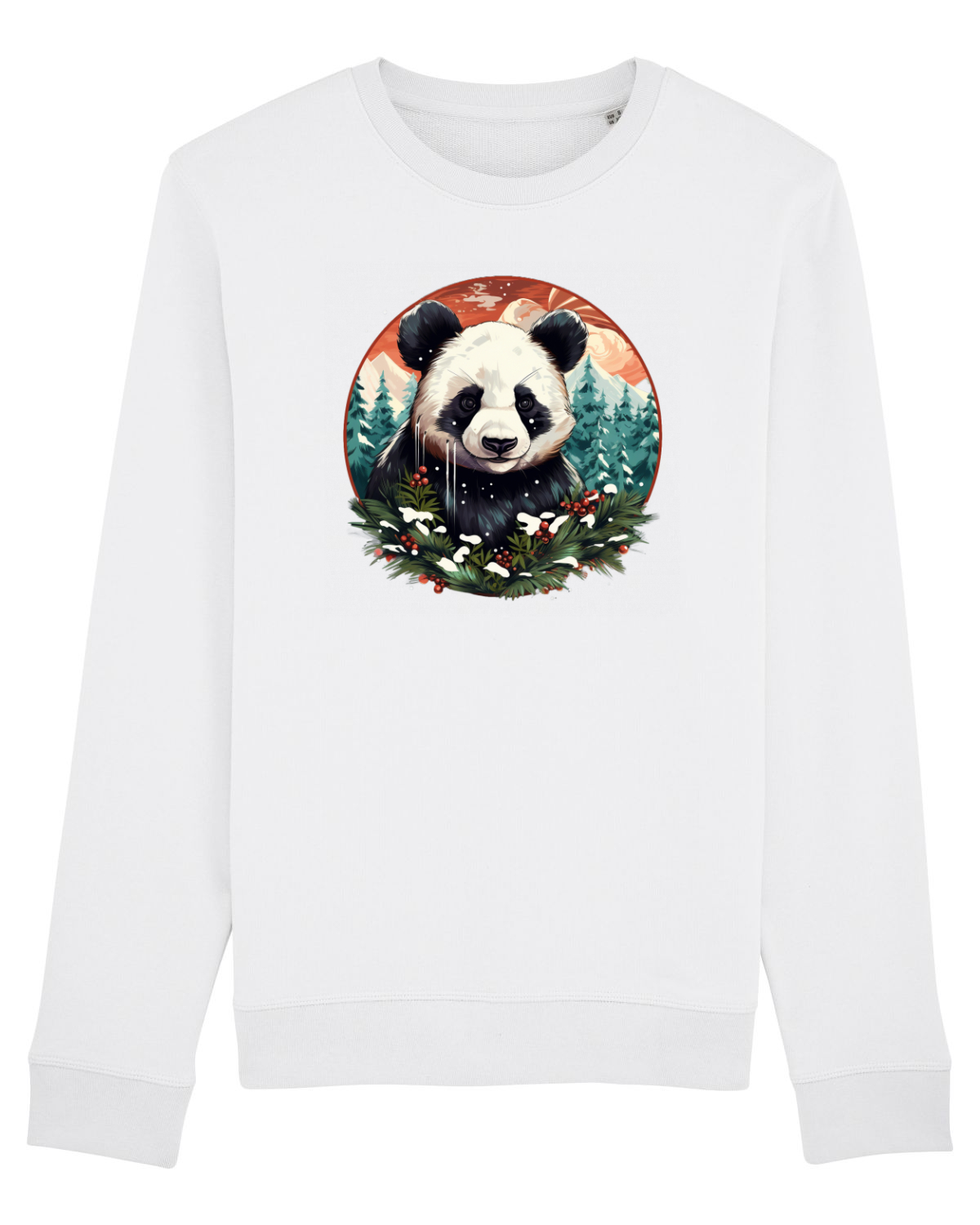 Bluză mânecă lungă Unisex Rise White