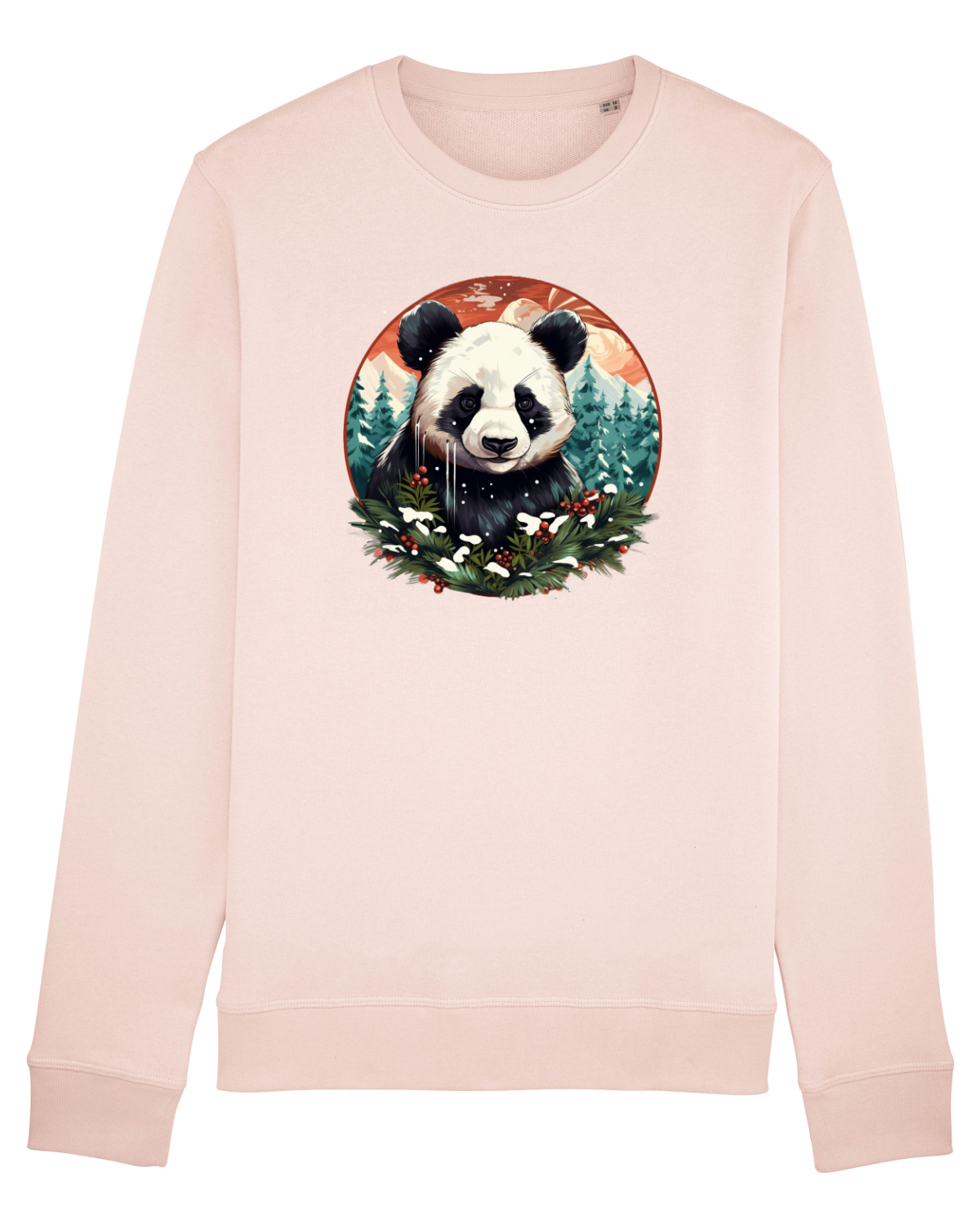Bluză mânecă lungă Unisex Rise Candy Pink