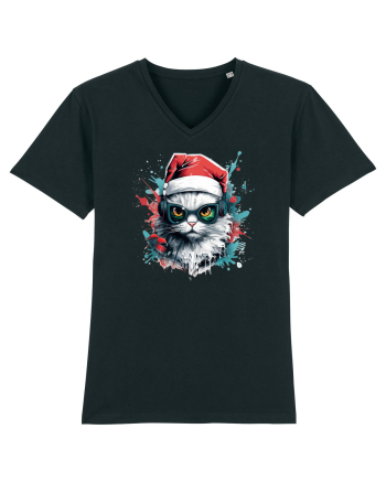 Christmas cat Black