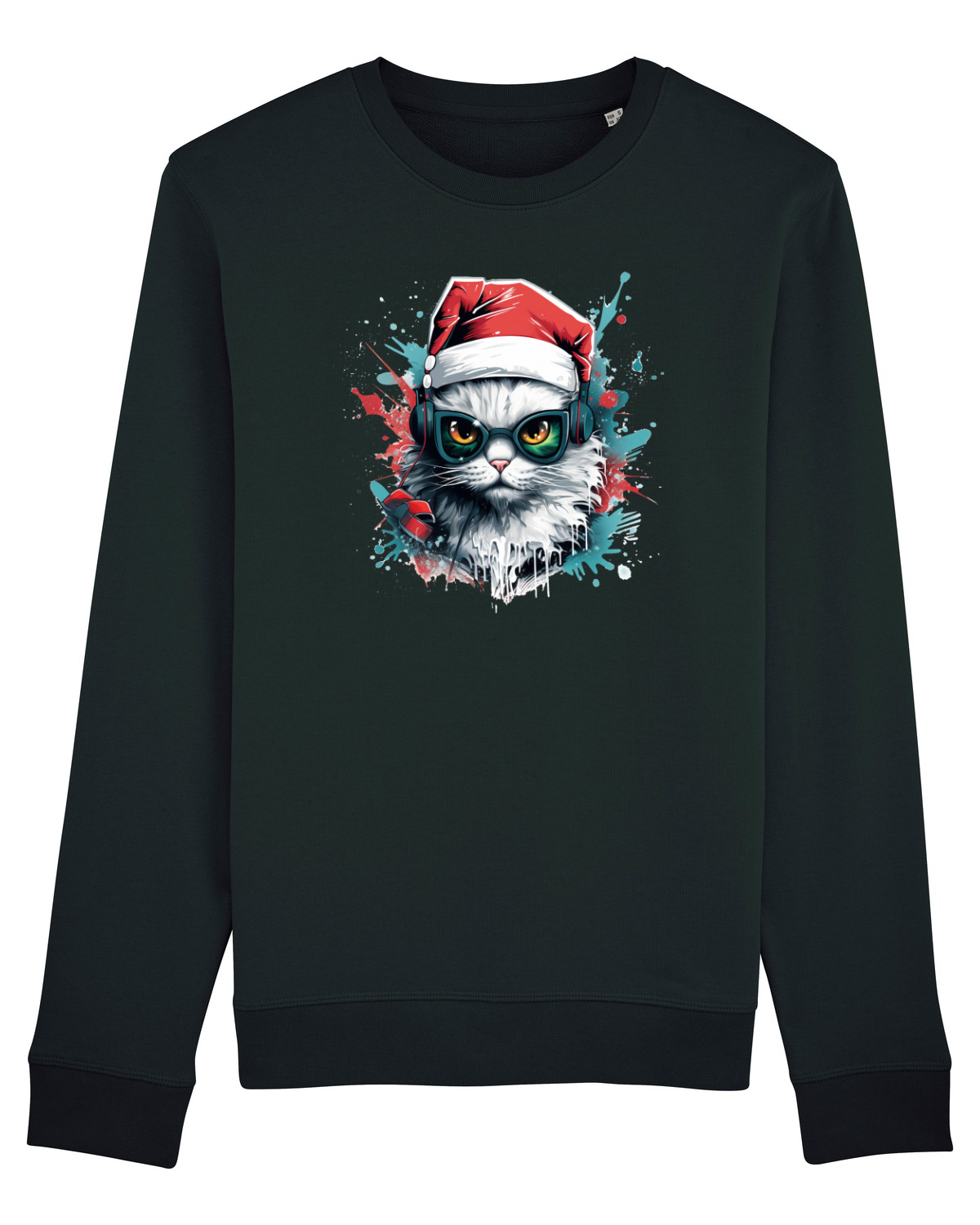 Bluză mânecă lungă Unisex Rise Black
