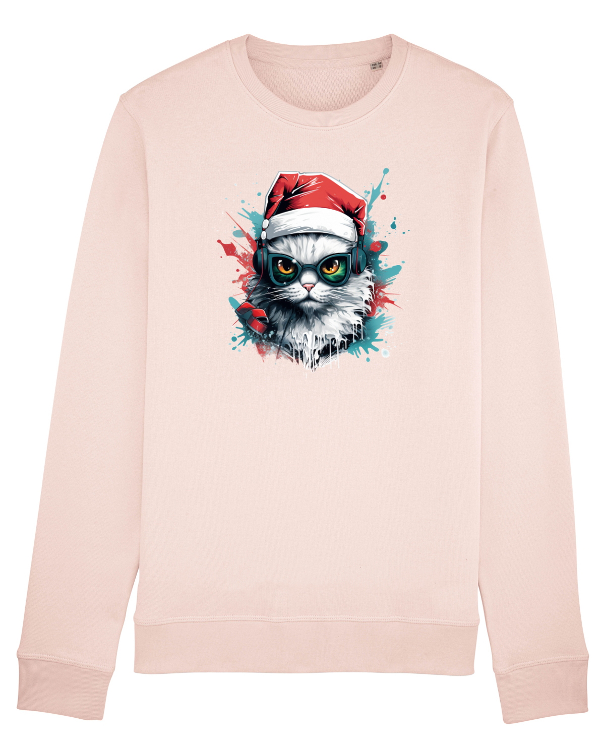 Bluză mânecă lungă Unisex Rise Candy Pink