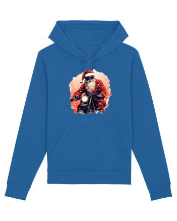Rocker Santa  Royal Blue