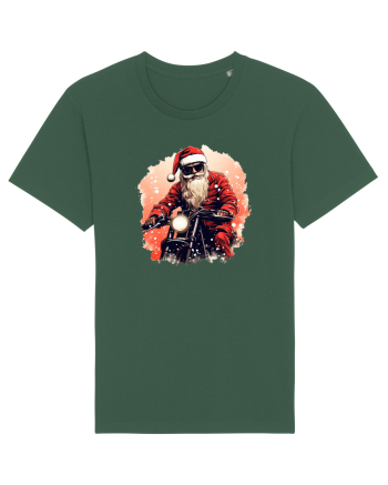 Rocker Santa  Bottle Green