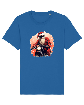 Rocker Santa  Royal Blue