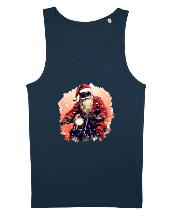 Rocker Santa  Navy