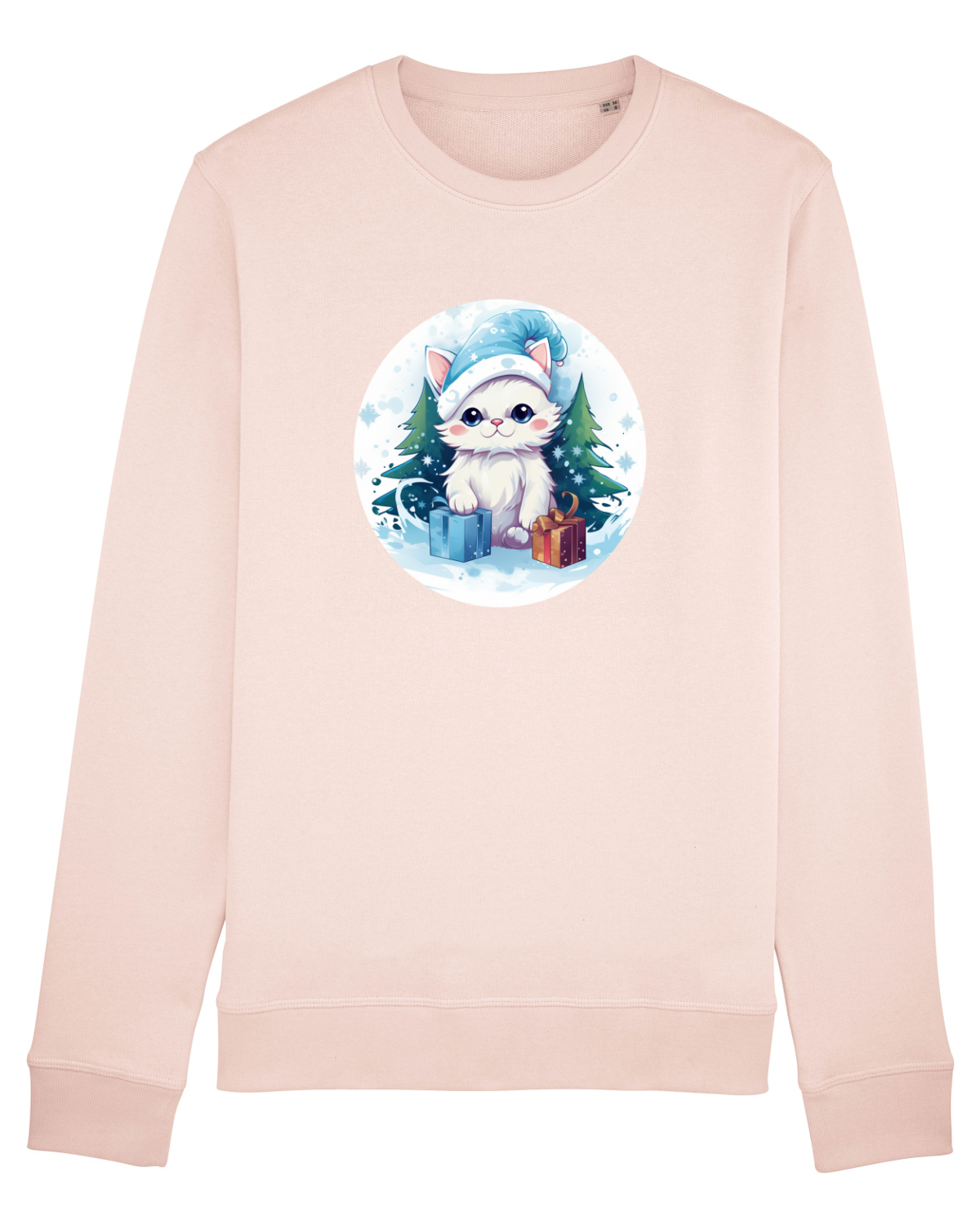 Bluză mânecă lungă Unisex Rise Candy Pink