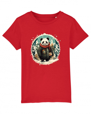 Christmas Panda Red