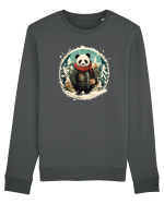 Christmas Panda Bluză mânecă lungă Unisex Rise