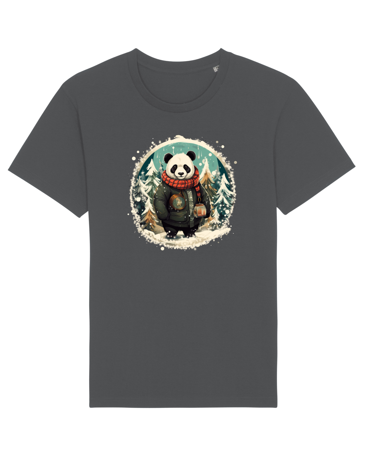 Tricou mânecă scurtă Unisex Rocker Anthracite