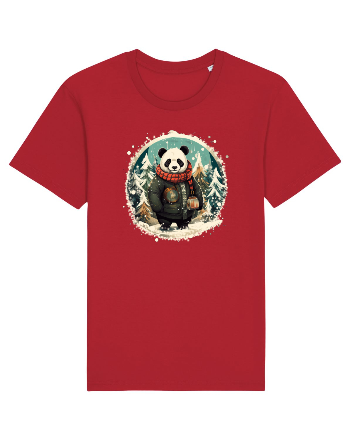 Tricou mânecă scurtă Unisex Rocker Red