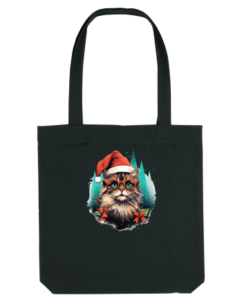 Christmas cat Black